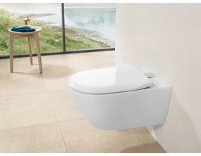 Villeroy & Boch 9M78S101 - SUBWAY 2.0 lassan záródó (SoftClose) fehér WC-ülőke