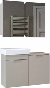 Dubai mosdószekrény, homokkő, 92,2 cm – TR283VLN1125