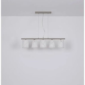 Globo 15430-5H - Csillár zsinóron NEMMO 5xE14/25W/230V