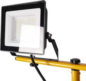 LED reflektor állvánnyal 2xLED/50W/230V 6500K IP65 sárga