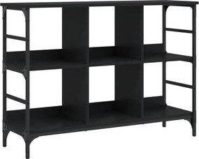 vidaXL fekete szerelt fa tálalószekrény 102 x 32 x 73,5 cm