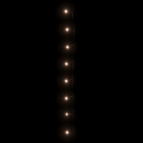 Meleg fehér 1000 LED-es fényfüzér 8 világítási móddal IP44 100 m