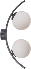 Zuma Line Helix oldalfali lámpa 2x8 W fehér-fekete 5015