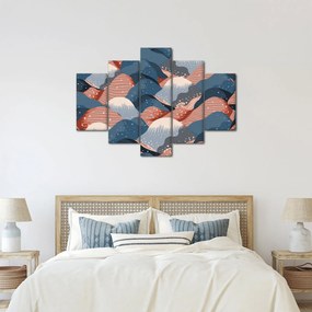 Kép - Japán hullámok (150x105 cm)