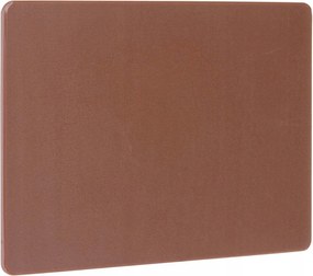 Haccp Vendéglátóipari Vágódeszka Barna 60X40CM Felvágottakhoz