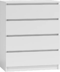 M4 fiókos szekrény, fehér