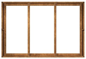 ültető rozsdás 120x80x40 cm időjárásálló acélból