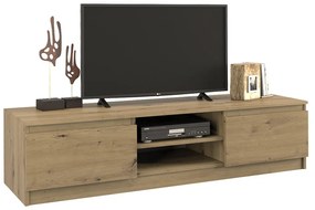 Aldabra RTV120 TV állvány, 120x36x40 cm, tölgy