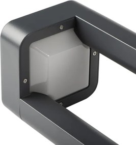 Kanlux 36552 - PEVO kültéri fali lámpatest 1xGX53/11W/230V IP44 antracit