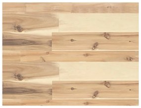 2 db kezeletlen tömör akácfa függőpolc 60 x 30 x 4 cm