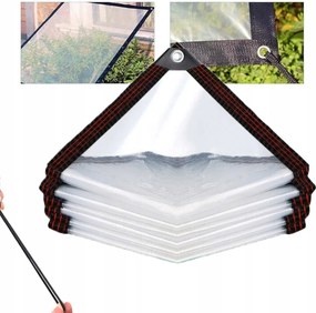 Ponyva Átlátszó Kerti Terasz Vízálló 2X3M Ponyva