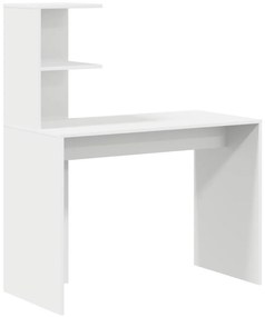 Fehér Íróasztal Fehér MDF Kompakt Dekoratív Betétek Íróasztal