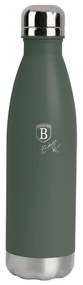 Berlinger Haus matt zöld rozsdamentes acél palack alakú termosz 500 ml