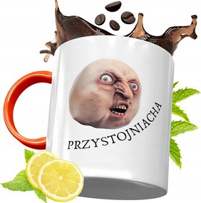 Narancssárga Vicces Bögre Vicces Ajándék fényképes nyomtatással