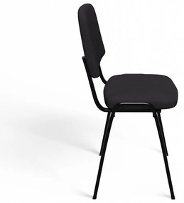 ISO irodai szék, 52,5x83x59 cm, fekete