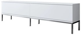 TV asztal/szekrény Vibubi 2 (fehér + ezüst) . 1095391