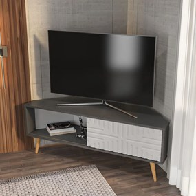Mora - Anthracite, White