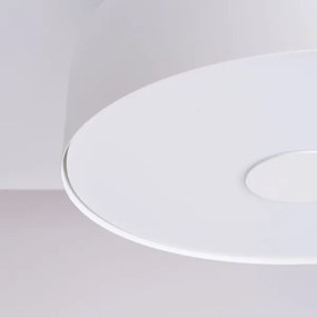Sollux SL.1677 - OMIQ mennyezeti lámpatest 4xE27/15W/230V, átmérő 30 cm, fehér