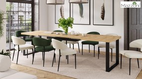 MAZZONI EXPORT IRIS Erdei Zöld (Victoria 68AC szövet) - MODERN LOFT KÁRPITOZOTT SZÉK NAPPALIBA/ÉTKEZŐBE