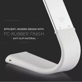 LED flexibilis állítható asztali lámpa LED/6,5W/5V 3000K/4500K/6000K