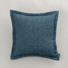 Párnahuzat 45x45 kék-sötétkék melange