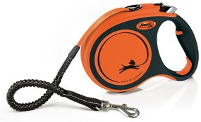 Flexi Önbehúzó póráz Xtreme L, 5 m, 65 kg,narancssárga