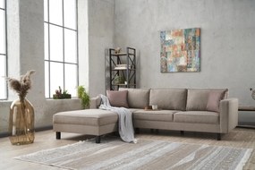 Sarokkanapé Kale Linen Balos - Krém