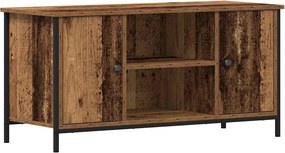vidaXL TV szekrény Régi fa 100 x 40 x 50 cm Faanyag