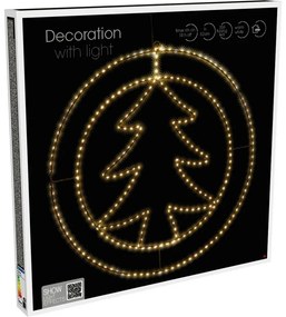 Trinket Tree karĂĄcsonyi fĂŒggĆ LED dekorĂĄciĂł , 285 LED, 52 cm