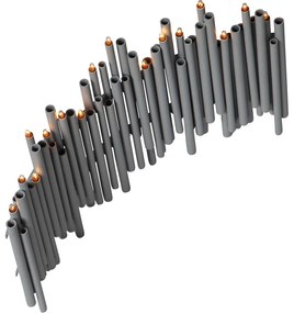 Szürke fénydekoráció Note – Star Trading