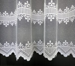 Mg Függöny 32/100 Fehér 350X250 szalaggal Lengyel