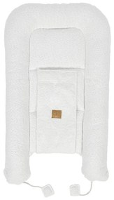 Fehér babafészek 55x83 cm – Meowbaby