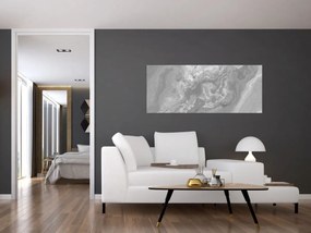 Kép - Márvány fekete-fehérben (120x50 cm)