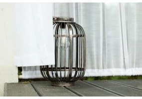 LED Napelemes lámpa LORETA 1xE27/1,2V 600 mAh IP44