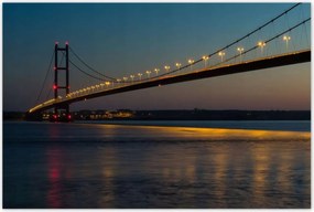 Poszterek 120x80 Megvilágított híd