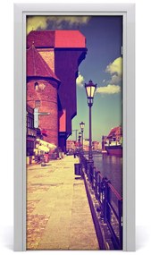 Fotótapéta ajtóra Gdansk Lengyelország 85x205 cm
