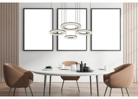 Globo 67191-80 - LED Dimmelhető csillár zsinóron BLASIUS LED/80W/230V + távirányító