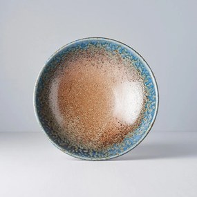 Earth &amp; Sky bézs-kék kerámia tál ramenhez, ø 25 cm - MIJ