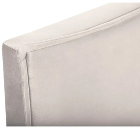 Krémszínű ágytámla 140x120 cm Natalia – Milo Casa