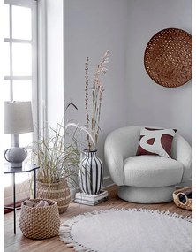 Nature bézs gyapjú szőnyeg, ⌀ 110 cm - Bloomingville