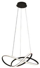 LED dimmelhető kábeles csillár LED/85W/230V 3000-6500K + távirányítóval