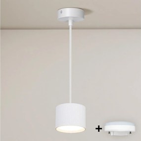 BRILAGI - LED RGB dimmelhető kábelcsillár STRIPY 1xGX53/14W/230V pr. 82 mm Wi-Fi Tuya fehér