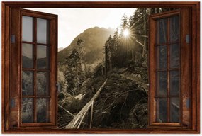 Poszterek 120x80 Szépia tájkép Szépia