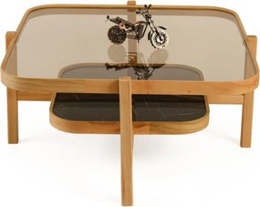 Olimpus 90 - Oak, Black Marble