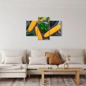 Zöldség képe (90x60 cm)