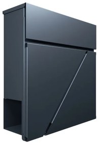 Modern, postaláda Időjárásálló, kültéri antracit