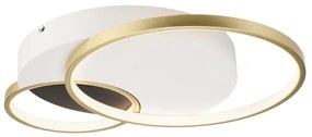 Dimmelhető mennyezeti lámpa BENITO LED/31W/230V 3000-6500K fehér/arany