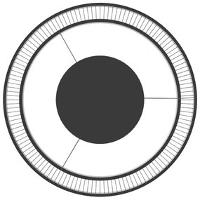 Zuma Line MD3328-2M-3BT - LED Dimmelhető csillár BALL LED/53W/230V 2700-6000K fekete + távirányító