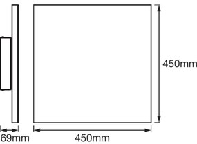 Ledvance - LED Dimmelhető mennyezeti lámpa SMART + FRAMELESS LED/28W/230V Wi-Fi