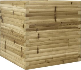 vidaXL impregnált fenyőfa kerti virágláda 70 x 70 x 68,5 cm